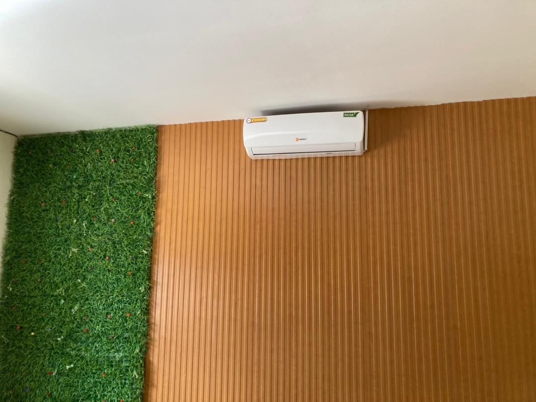 Ceiling cassette AC unit installation