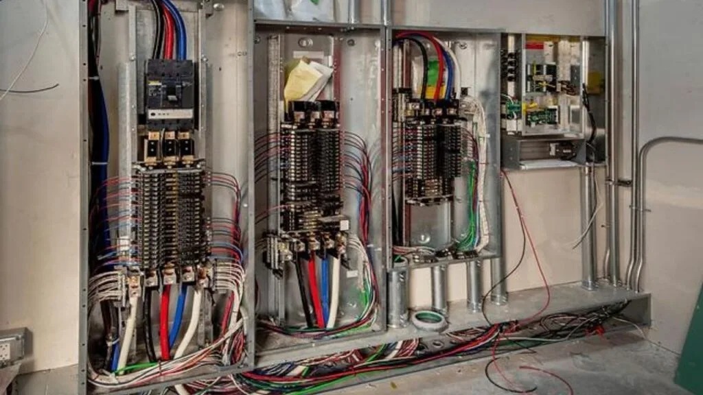 Industrial electrical distribution board